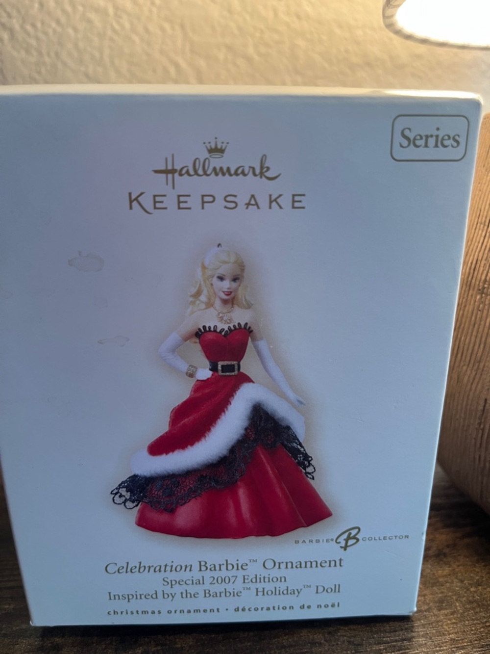 Hallmark Keepsake Celebration Barbie Ornament - Red, White & Black